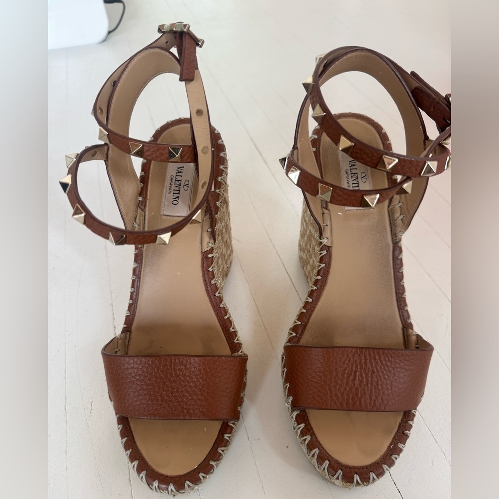 AUTHENTIC Valentino Rock Stud 125 espadrille - Picture 2 of 4